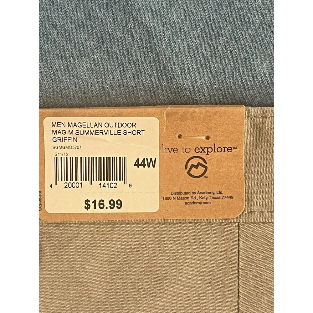 Magellan Men's Size M Outdoor Mag Summerville Short Griffin Sz44 NWT‎
